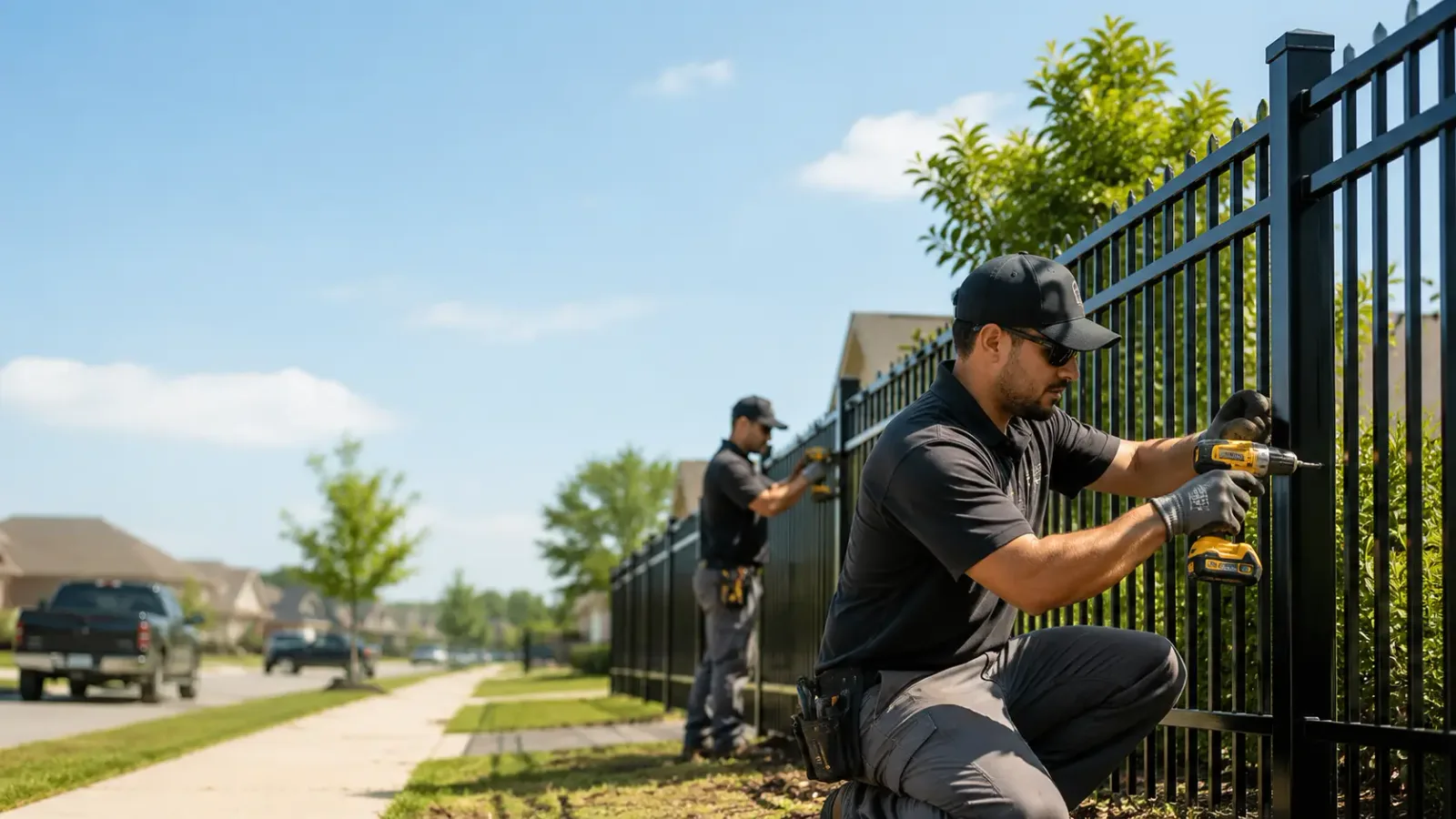 Metal Fence Installation in Langley, OK